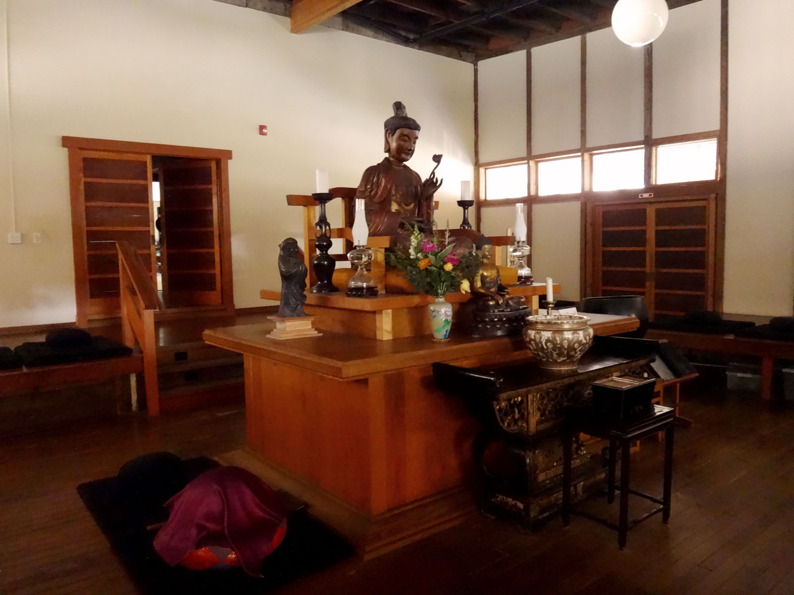 Zendo in Green Gulch